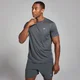 Camiseta de entrenamiento con diseño de cuadrícula Active para hombre de MP - Gris oscuro