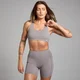Sujetador de espalda cruzada ajustable Active para mujer de MP - Gris claro