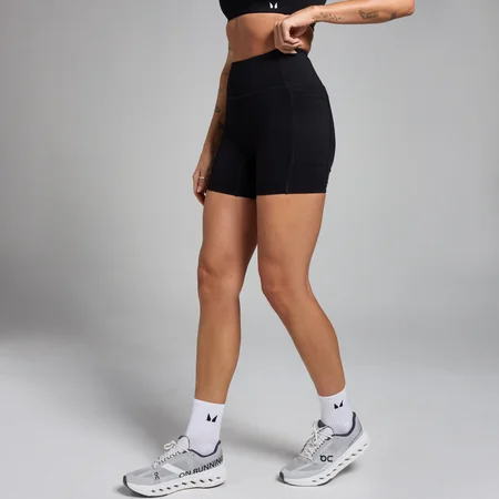Pantalón corto de ciclismo con bolsillos Active para mujer de MP - Negro