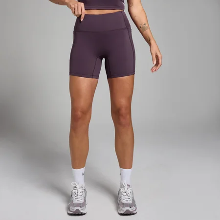 Pantalón corto de ciclismo con bolsillos Active para mujer de MP - Púrpura intenso