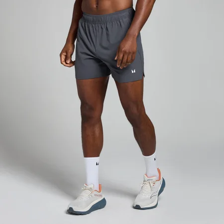 Pantalón corto de entrenamiento con bolsillos Active para hombre de MP - Gris oscuro