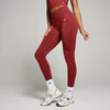 Mallas sin costuras con efecto «scrunch» invisible para mujer de MP - Cereza