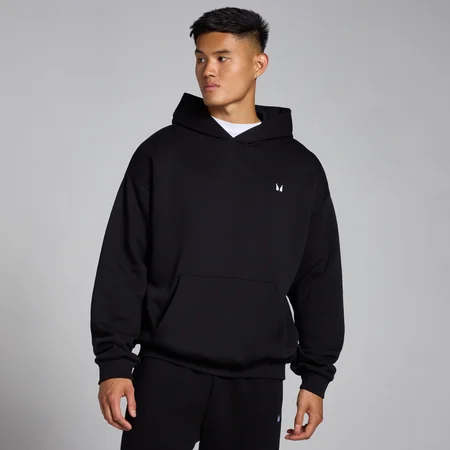 Sudadera extragrande con capucha Rest Day para hombre de MP - Negro