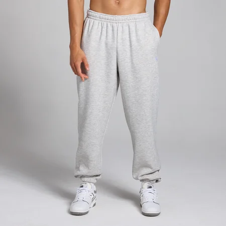 Pantalón deportivo extragrande Rest Day para hombre de MP - Gris claro jaspeado