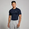 Camiseta sin costuras con estampado gráfico de pilares Tempo para hombre de MP - Azul marino