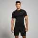 Camiseta sin costuras con estampado gráfico de pilares Tempo para hombre de MP - Negro