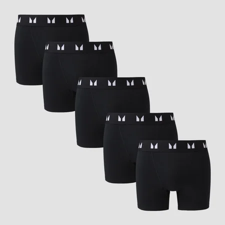 Bóxers para hombre de MP (paquete de 5) - Negro