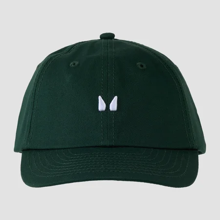 Gorra de béisbol de corte holgado de MP - Esmeralda oscuro