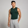 Camiseta sin mangas y sin costuras con estampado gráfico de pilares Tempo para hombre de MP - Esmeralda oscuro