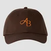 Gorra holgada MP X Aleksandra - Café