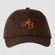 Gorra holgada MP X Aleksandra - Café