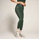 Mallas brillantes de talle alto de MP X Tatiana - Verde intenso
