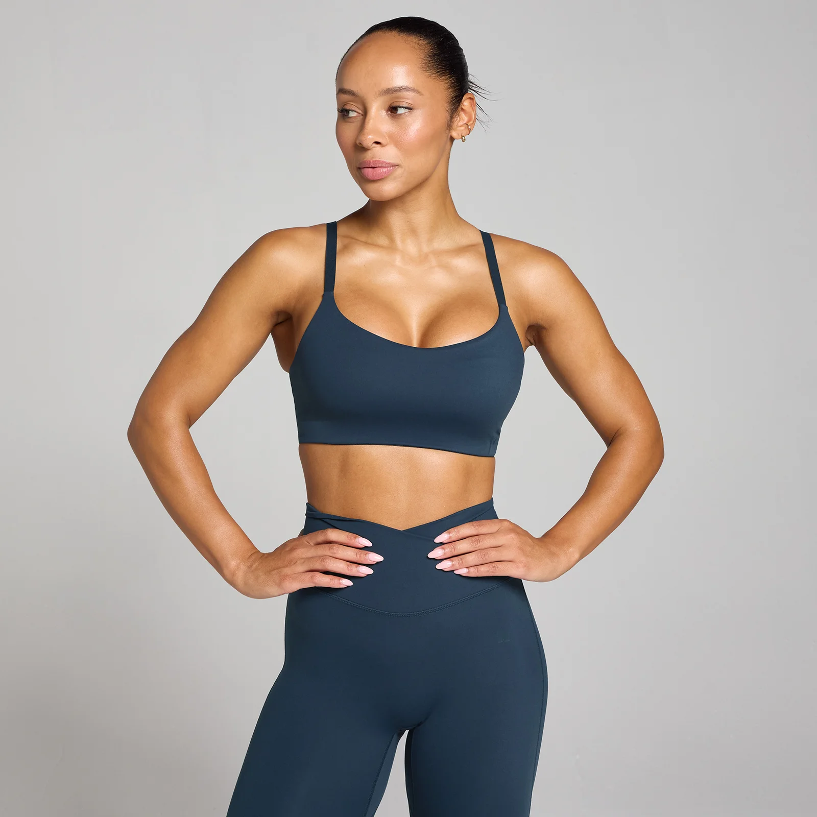 Sujetador deportivo Tempo para mujer de MP - Zafiro oscuro - XS Imagen 1