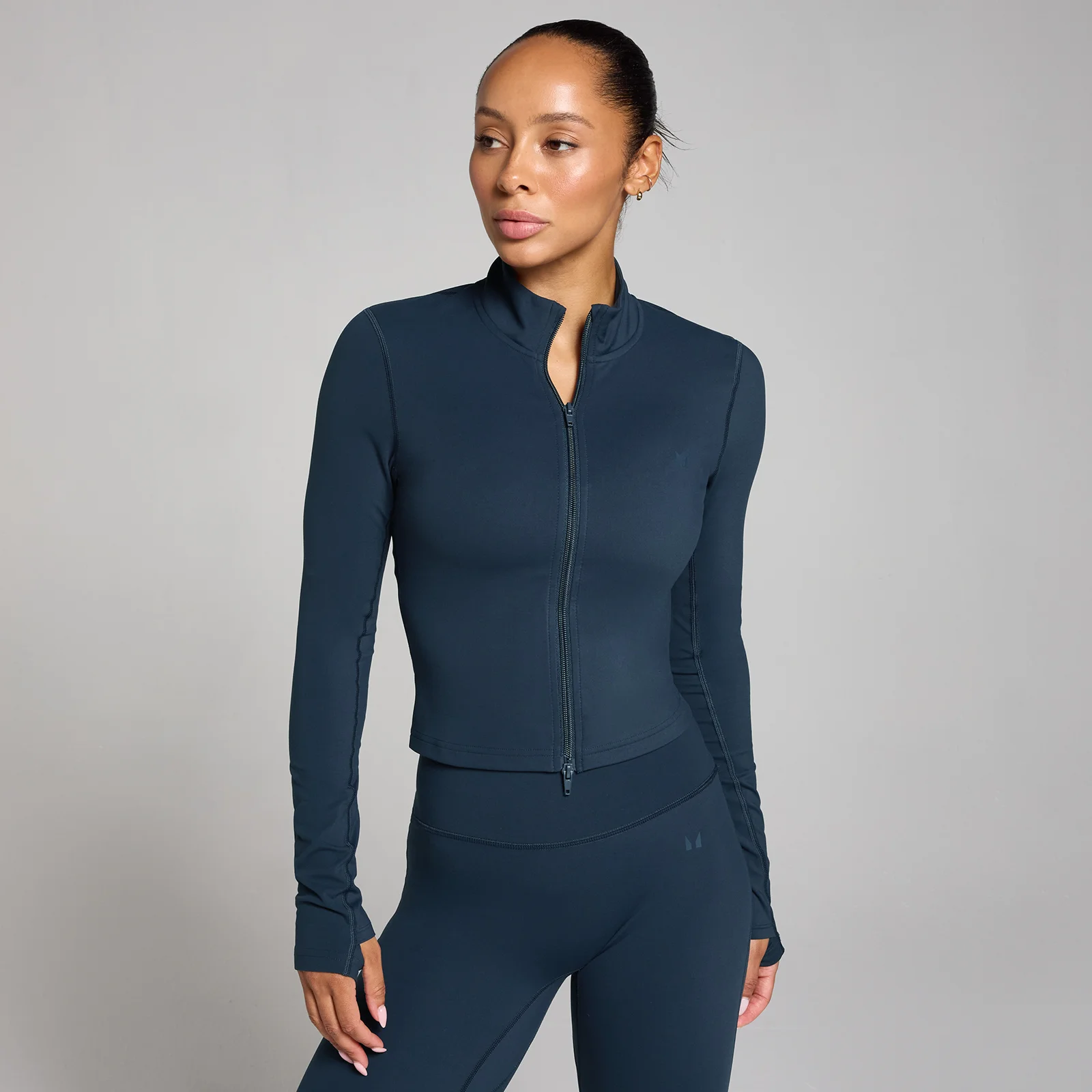 Chaqueta corta de tirantes Tempo para mujer de MP - Zafiro oscuro  - M Imagen 1