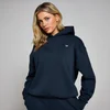 Sudadera extragrande con capucha Basics para mujer de MP - Zafiro oscuro