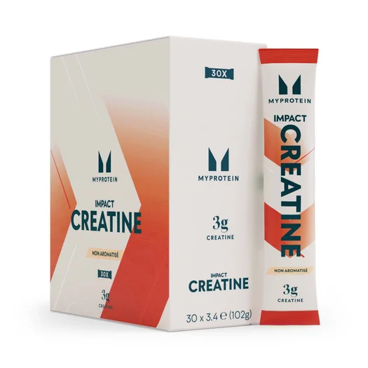 Myprotein, Impact Creatine Stick Packs, 6g (Boxes) - 20raciones - Sin Sabor