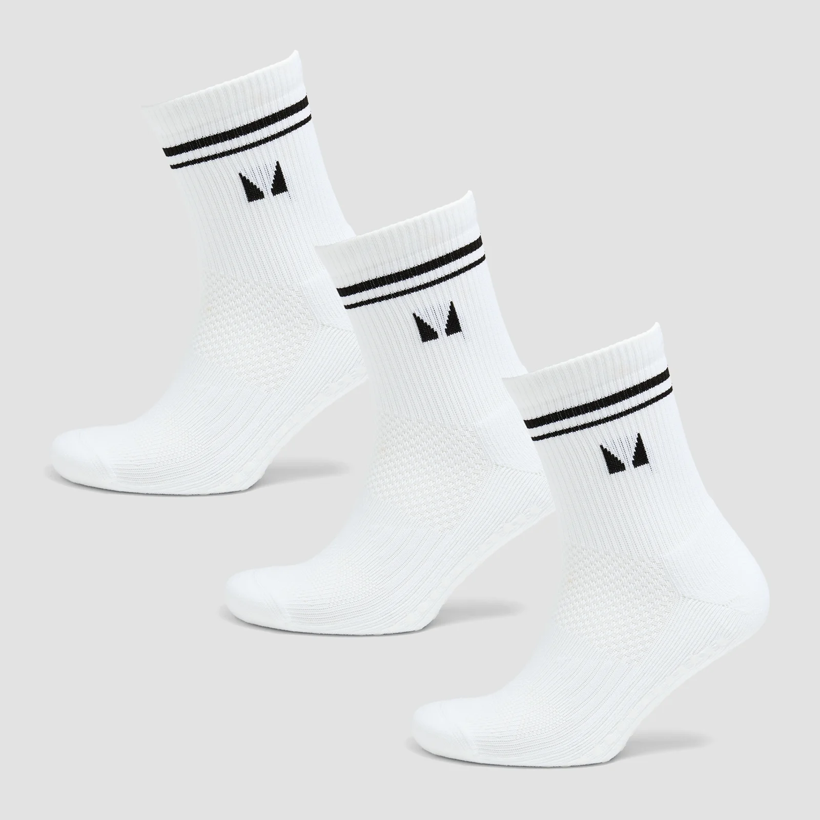 Calcetines de pilates de MP (paquete de 3 pares) - Blanco - UK 2-5 Imagen 1