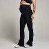 Mallas premamá acampanadas con ajuste sobre la barriga para mujer de MP - Negro