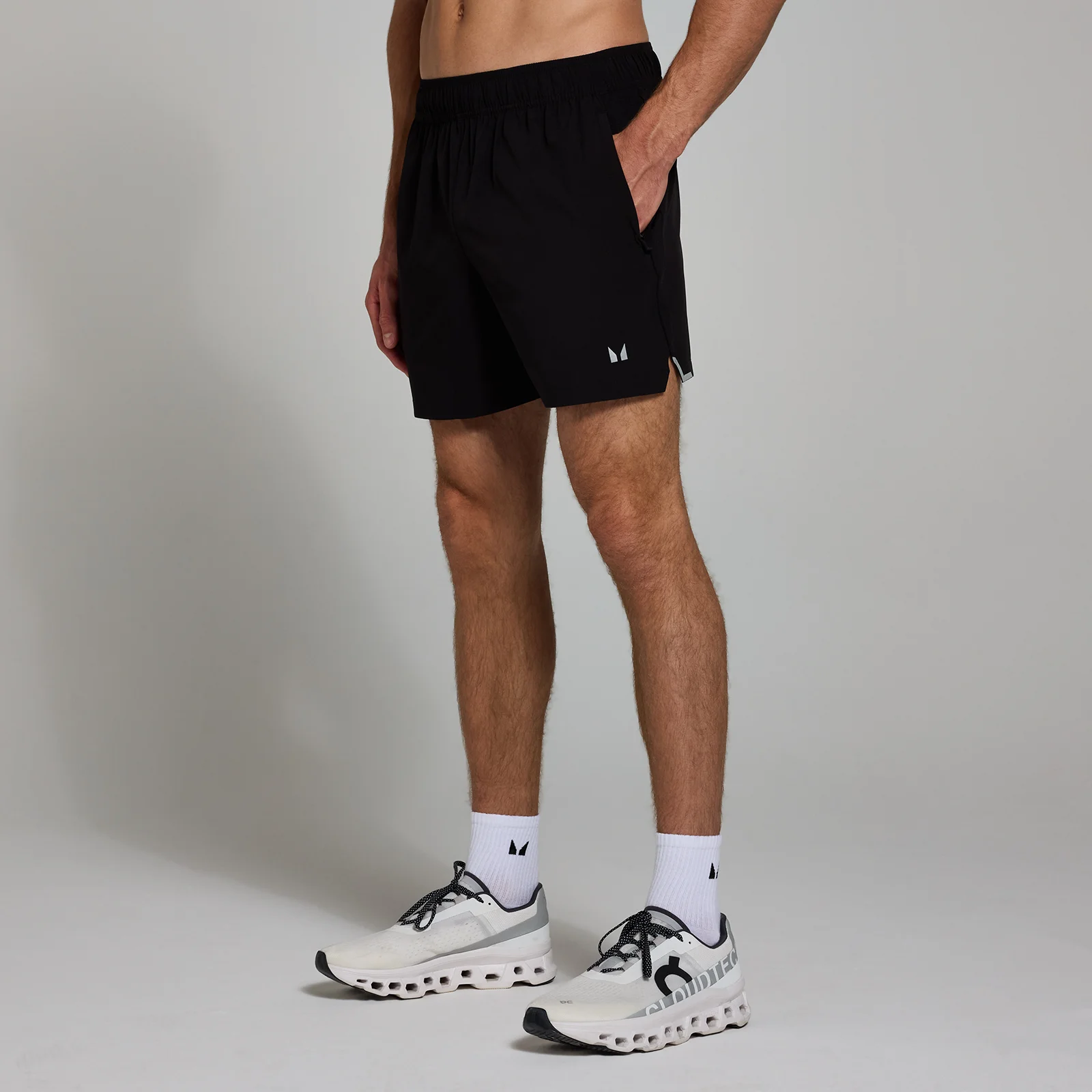 Pantalón corto tejido con tiro de 13 cm Active para hombre de MP - Negro - XS Imagen 1