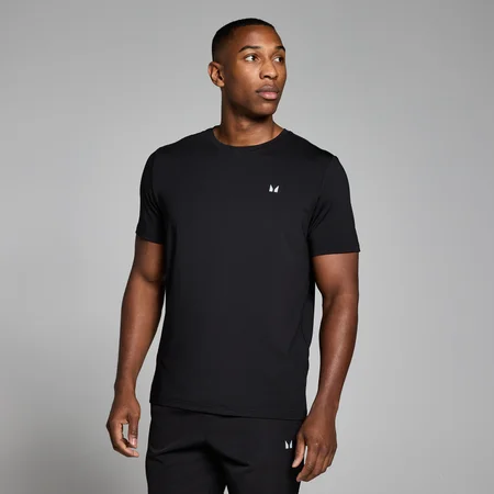 Camiseta Active Gridded para hombre de MP - Negro