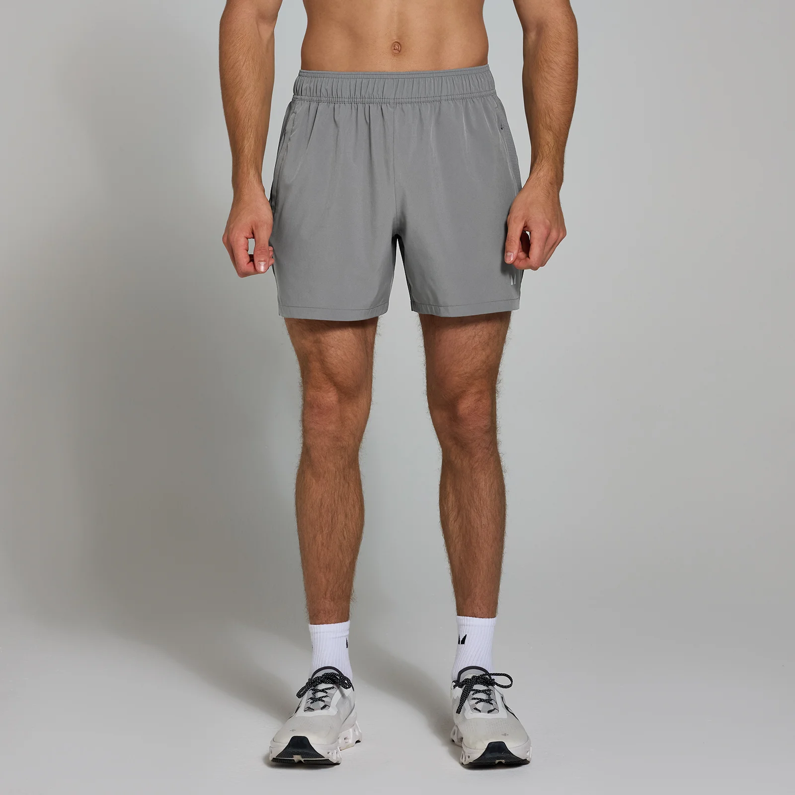 Pantalón corto tejido con tiro de 13 cm Active para hombre de MP - Gris - M Imagen 1