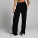 Pantalón deportivo de pernera recta y corte largo Basics para mujer de MP - Negro