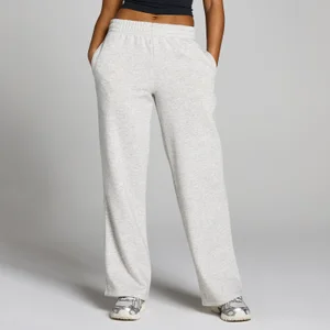 Pantalón de chándal de pierna recta Basics para mujer de MP - Gris moteado claro - Size XS