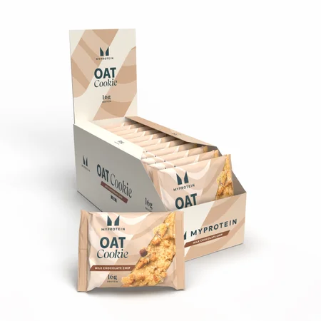 Cookie Proteica al Horno - 12 x 65g - Milk Chocolate Chip (Oat)