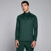 Camiseta de entrenamiento con cremallera de 1/4 para hombre de MP - Esmeralda oscuro