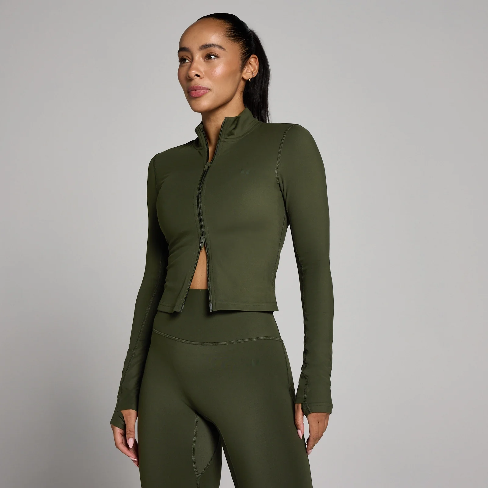 Chaqueta corta Tempo para mujer de MP - Verde bosque - XS Imagen 1