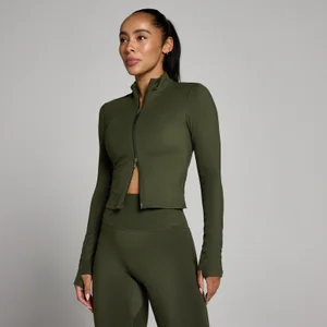 Chaqueta corta Tempo para mujer de MP - Verde bosque - Size XS