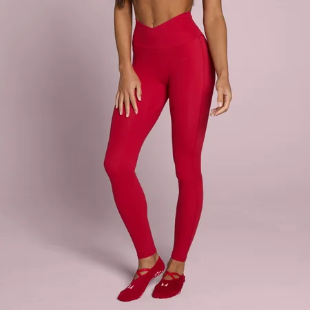 Mallas Tempo para mujer de MP - Rojo rosa