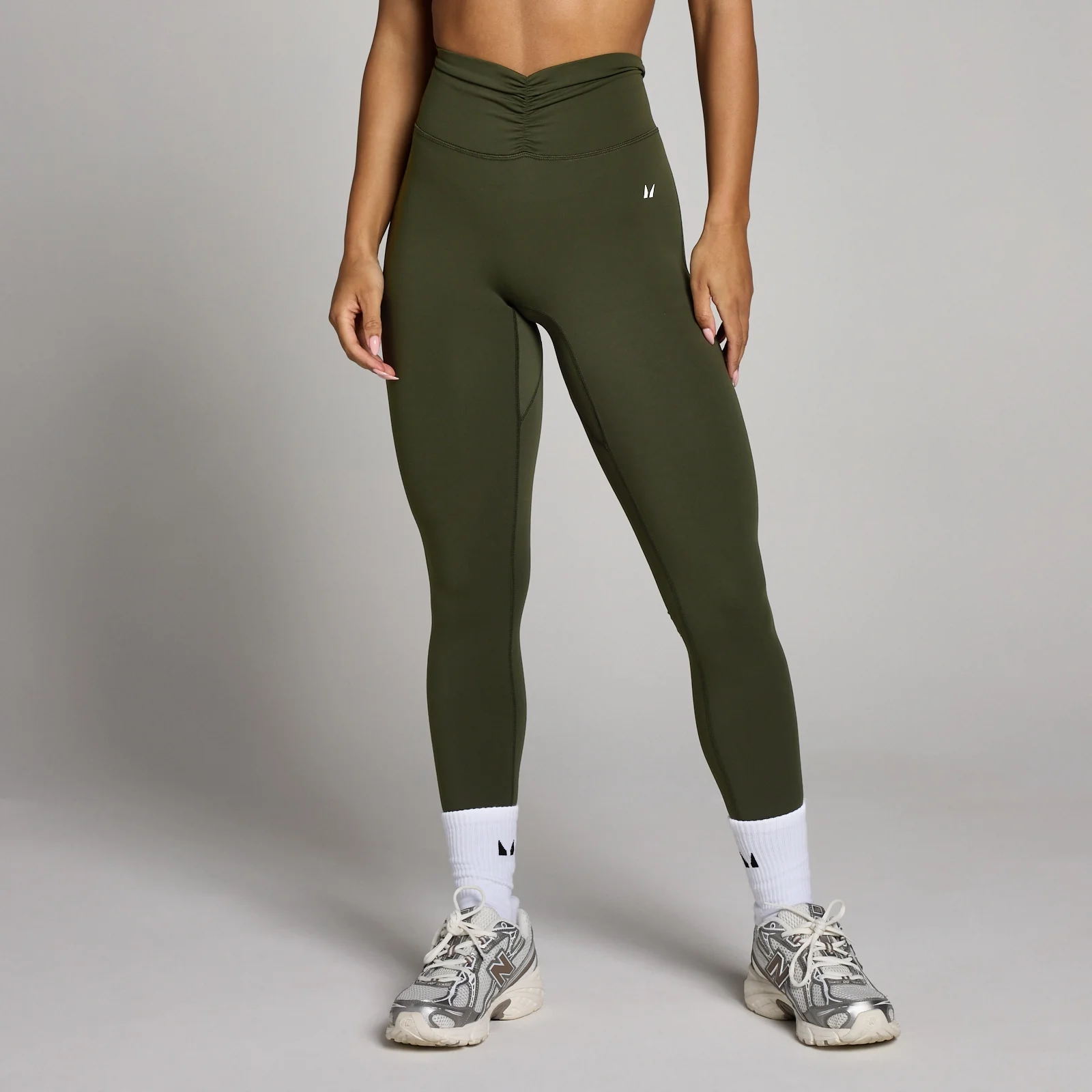 Mallas Tempo con cintura ajustada para mujer de MP - Verde bosque - XS Imagen 1