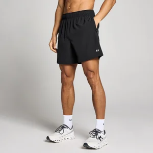 Short de entrenamiento de tejido para hombre de 7" de MP - Negro - Size S