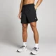 Short de entrenamiento de tejido para hombre de 7" de MP - Negro