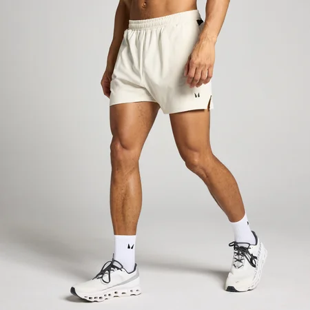 Short de 5" con paneles Tempo para hombre de MP - Hueso