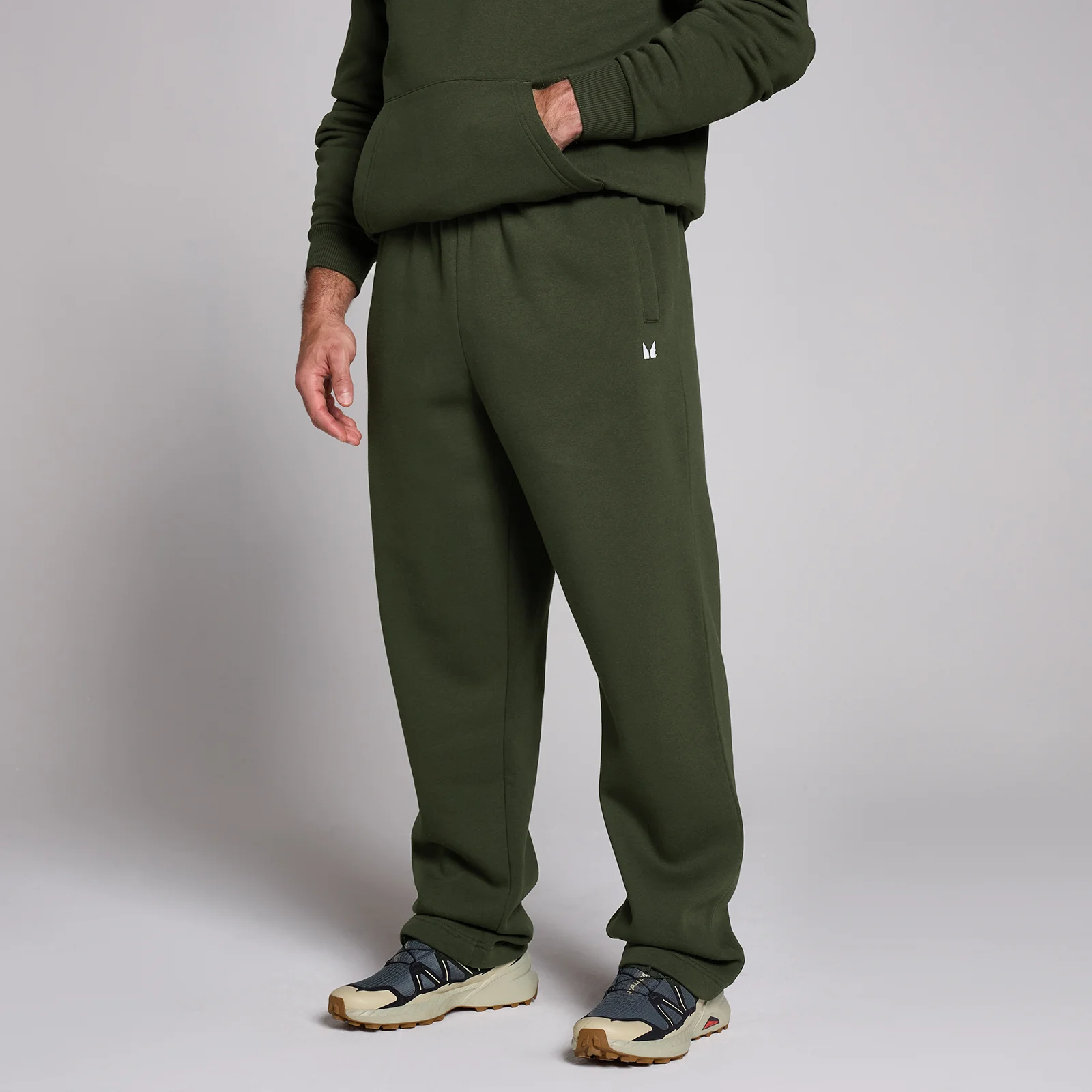 Pantalón de chándal de pierna recta Rest Day para hombre de MP - Verde bosque - S Imagen 1