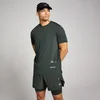 Camiseta Hybrid de malla para hombre de MP - Negro lavado