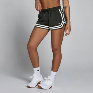 Short de malla contrastante Lift para mujer de MP - Negro lavado - Size XS