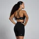 Sujetador deportivo de espalda cruzada Tempo para mujer de MP - Negro