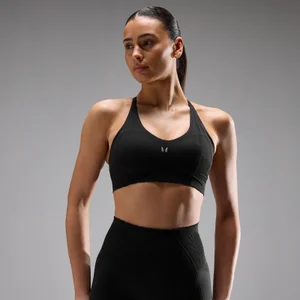 Sujetador deportivo sin costuras Tempo Ultra para mujer de MP - Negro - Size XS