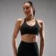 Sujetador deportivo sin costuras Tempo Ultra para mujer de MP - Negro