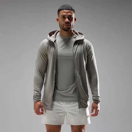 Sudadera con capucha Training Ultra Gridded para hombre de MP - Fossil