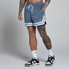 Short Lift de malla con cinta en contraste de 5" para hombre de MP - Charcoal blue