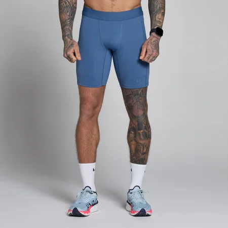 Mallas cortas con bolsillo Hybrid para hombre de MP - Azul pizarra