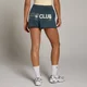 Short deportivo ligero con estampado Move Club para mujer de MP - Azul desteñido