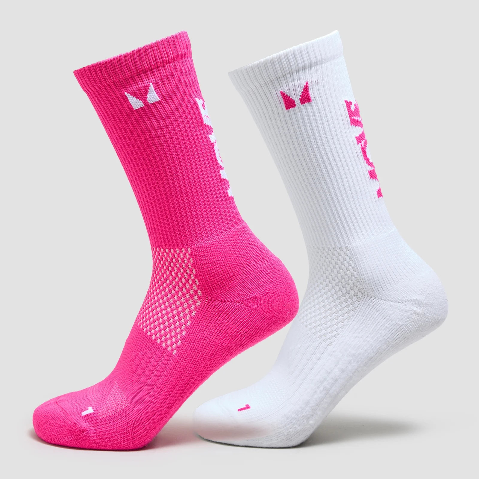 Calcetines para correr Move Club de MP (paquete de 2) - Rosa caramelo - UK 2-5 Imagen 1