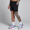 Short tejido Training de 5" 2 en 1 para hombre de MP - Negro/Rosa vibrante