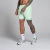 Short tejido Training de 5" 2 en 1 para hombre de MP - Lima claro