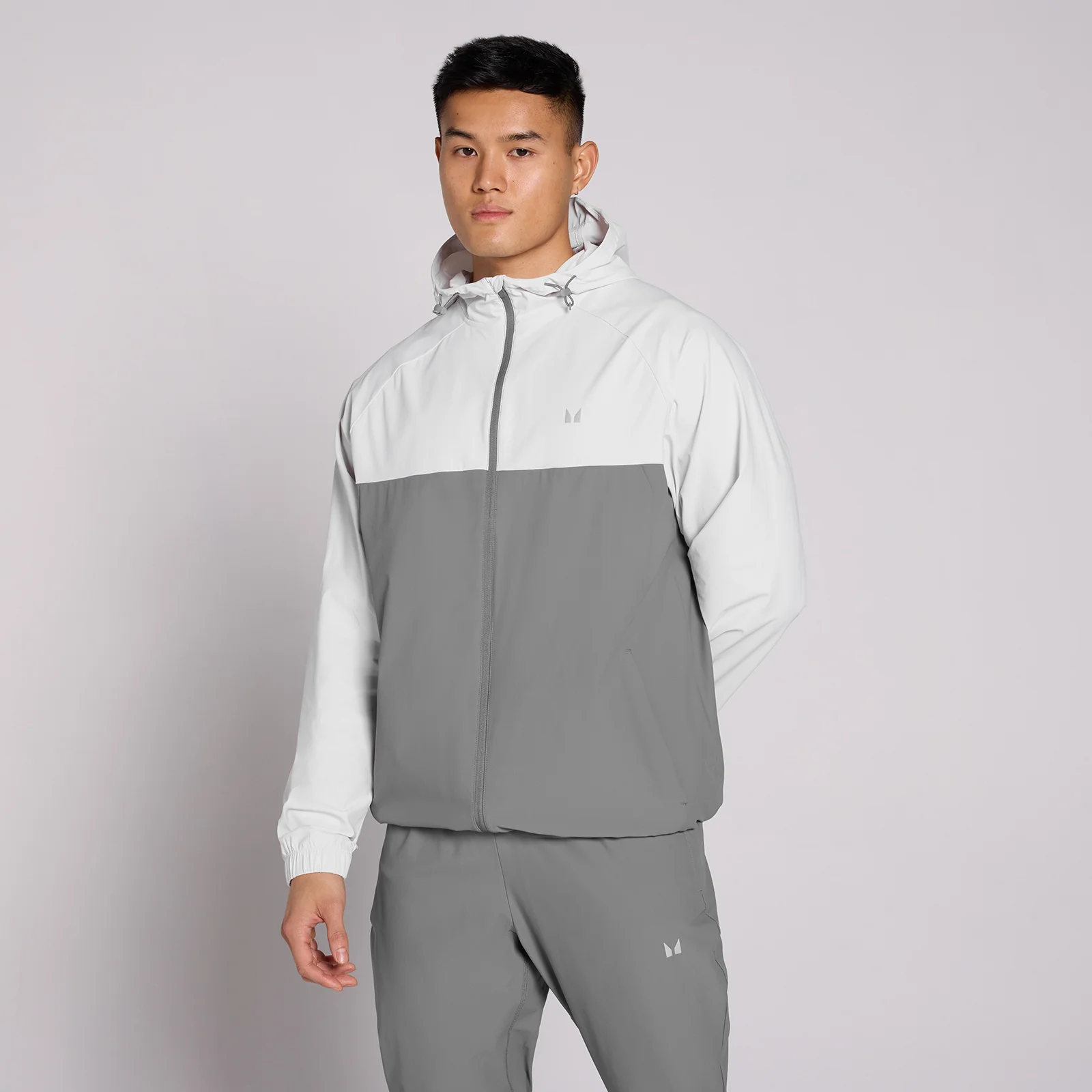 Chaqueta Tempo bicolor para hombre de MP - Lila/Gris acero - XXL Imagen 1